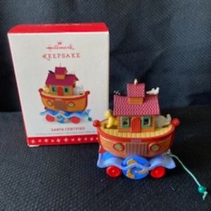 2016 Santa Certified  Hallmark Keepsake Ornament